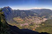Mont Charvin, Ugine et le Mont Blanc