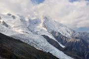 Les glaciers du Mont Blanc depuis le Plan de l'Aiguille