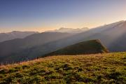 Lever de soleil sur la Haute-Savoie