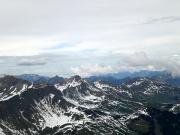 Vue du sommet sur la Suisse
