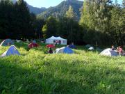 Le camp(ing) à Chamonix