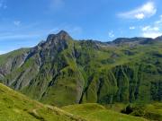 Vue sur les belles montagnes suisses