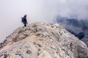 Sur l'arête du Triglav